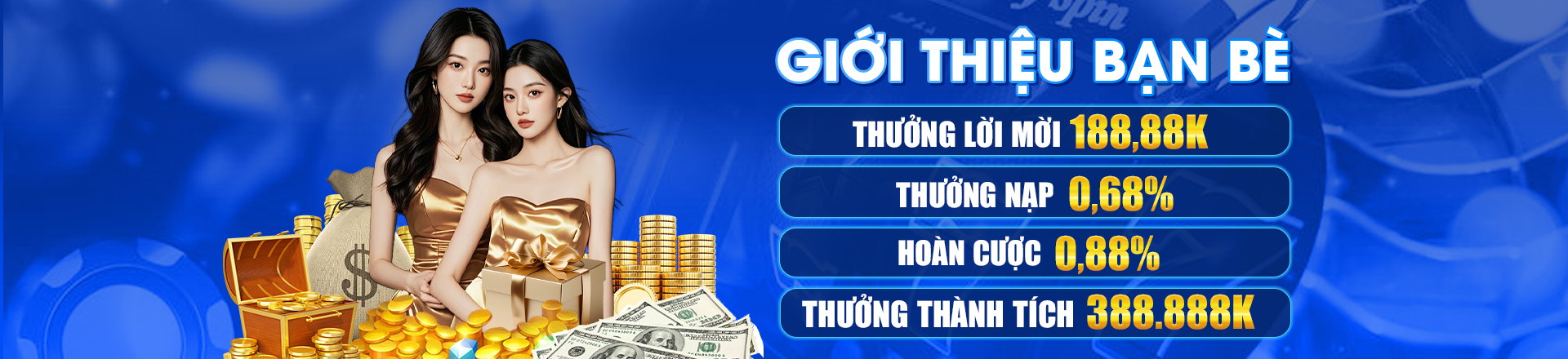 Hình ảnh quảng cáo của win58 hiển thị nền tảng và các lợi ích