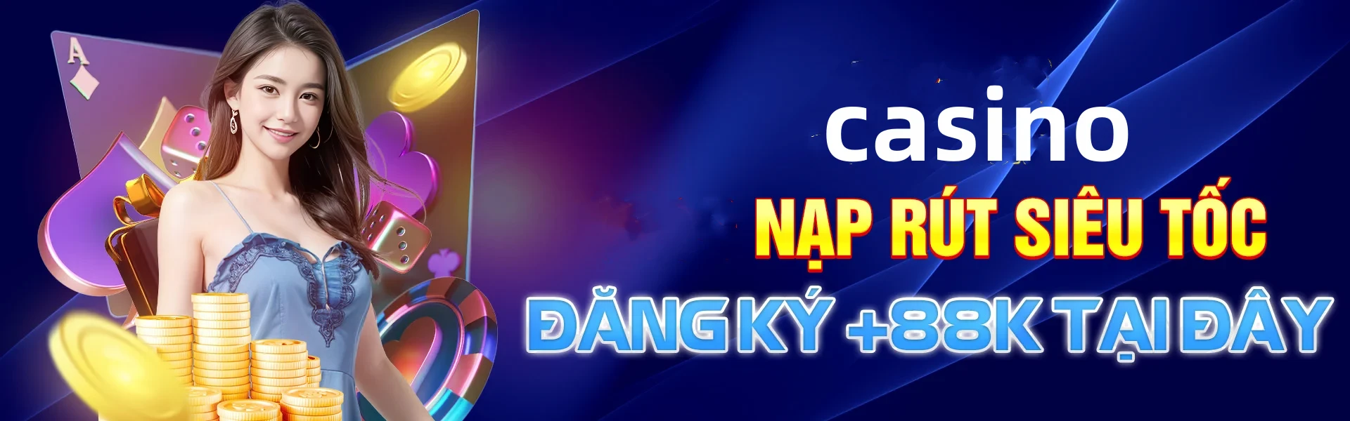 Hình ảnh quảng cáo của win58 hiển thị nền tảng và các lợi ích
