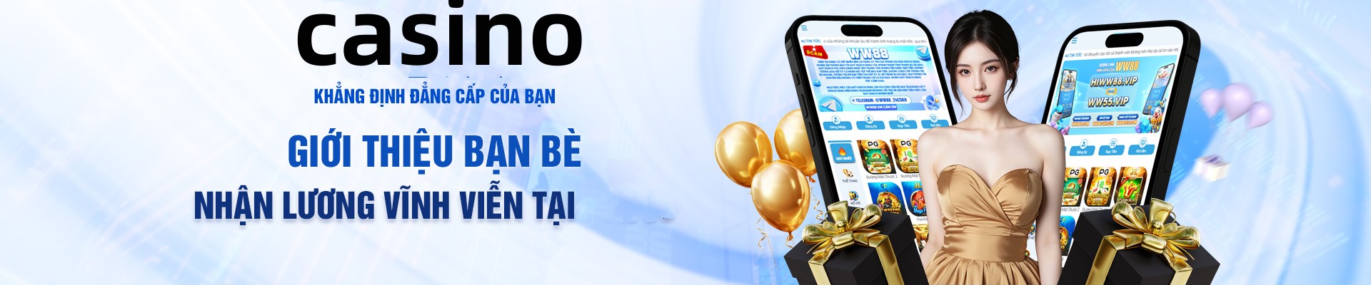 Hình ảnh quảng cáo của win58 hiển thị nền tảng và các lợi ích