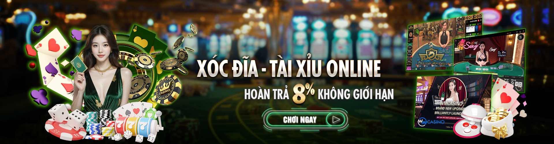 Hình ảnh quảng cáo của win58 hiển thị nền tảng và các lợi ích